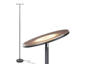 Brightech Sky LED Torchiere Super Bright Standing Touch Sensor Floor Lamp, Black Brightech Sky LED Torchiere Super Bright Standing Touch Sensor Floor Lamp, Black