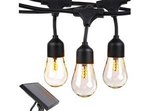 Brightech Ambience Pro Solar Power LED Edison Bulb Outdoor String Lights, 27 Ft Brightech Ambience Pro Solar Power LED Edison Bulb Outdoor String Lights, 27 Ft