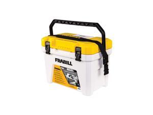 Frabill Magnum Live Bait Station 13 Quart Storage Cooler Tackle Box with Aerator