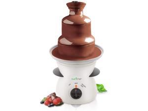NutriChef 16oz 3 Tier Electric Countertop Fondue Maker Fountain Chocolate Melter NutriChef 16oz 3 Tier Electric Countertop Fondue Maker Fountain Chocolate Melter