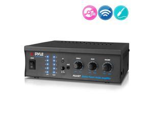 Pyle PCA4BT Bluetooth Dual Channel 120 Watt Portable Audio Amplifier Receiver