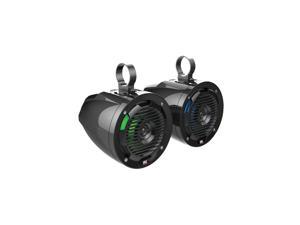 MTX MUD65PL Cage Mount 6.5" Coaxial Speaker Pair w Changeable Color LED