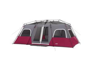 CORE Equipment 12 Person 18 Feet x 10 Feet Double Door Instant Cabin Tent, Wine CORE Equipment 12 Person 18 Feet x 10 Feet Double Door Instant Cabin Tent, Wine