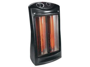 Comfort Zone 1500W Electric Quartz Infrared Radiant Heater, Black (For Parts)