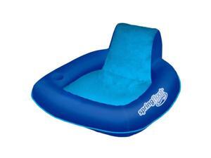 SwimWays Spring Float SunSeat Water Pool Summertime Relaxation Lounge Seat, Blue SwimWays Spring Float SunSeat Water Pool Summertime Relaxation Lounge Seat, Blue