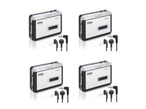 Pyle Cassette Player Recorder MP3 Digital Tape Converter w/ USB Plug In (4 Pack) Pyle Cassette Player Recorder MP3 Digital Tape Converter w/ USB Plug In (4 Pack)