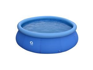 JLeisure 17808 12 Ft x 30" Prompt Set Inflatable Outdoor Backyard Swimming Pool JLeisure 17808 12 Ft x 30" Prompt Set Inflatable Outdoor Backyard Swimming Pool