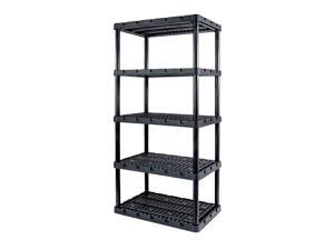 Gracious Living Knect A Shelf Heavy Duty Ventilated Storage 5 Tier Shelving Unit Gracious Living Knect A Shelf Heavy Duty Ventilated Storage 5 Tier Shelving Unit