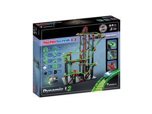 Fischertechnik Dynamic L2 Marble Run Set with 7 Courses and Motor Elevator