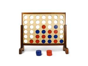 Yard Games 3 x 2ft Giant 4 In a Row Backyard Multi Player Outdoor Game