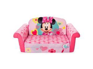 Marshmallow Furniture Kids Flip Open Furniture Couch, Minnie Mouse