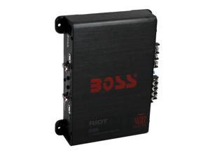 BOSS Audio R1004 Riot 400W 4-Channel Class A/B Car Audio High Power Amplifier