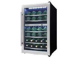 Danby 38 Bottle Free-Standing Wine Cooler in Stainless Steel (DWC040A3BSSDD)