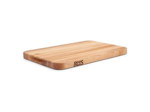 John Boos Maple Wood Edge Grain Reversible Cutting Board, 18 x 12 x 1.25 Inches