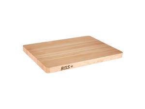 John Boos Maple Wood Chop N Slice Reversible Cutting Board, 18 x 12 x 1.25 Inch