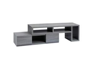 Techni Mobili Expandable 53 Inch TV Stand Storage Cabinet & Entertainment Center