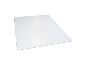 Dimex 46 x 60 Inch Rectangle Plastic Office Chair Mat for Hard Floors, Clear