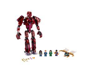 LEGO 76155 Marvel The Eternals In Arishems Shadow 493 Piece Build Set, Age 7+