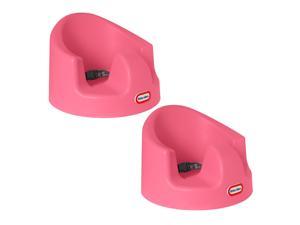 Little Tikes My First Seat Infant Foam Floor Support Baby Chair, Pink (2 Pack)