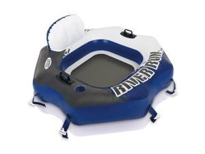 Intex River Run Connect Lounge Inflatable Floating Water Tube 58854EP