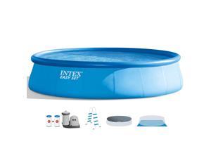 Intex 18' x 48" Inflatable Easy Set Above Ground Pool with Ladder & Pump