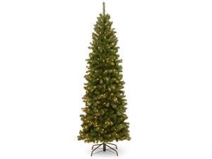 National Tree Company Prelit 7.5' North Valley Spruce Christmas Tree