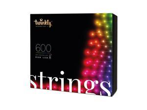 Twinkly 600 LED RGB Multicolor 157.5' String Lights Bluetooth Wifi (For Parts)