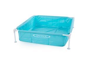 Intex 57173EP 4ft x 12in Mini Frame Beginner Swimming Pool, Blue