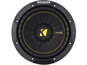 Kicker 44CWCD84 CompC 8 Inch 4 Ohm 200 Watt RMS Power Car Audio Sub Subwoofer