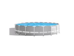 Intex 20ft x 52in Prism Frame Above Ground Swimming Pool Set with Filter Pump Intex 20ft x 52in Prism Frame Above Ground Swimming Pool Set with Filter Pump