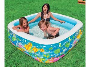 Intex 57471EP Clearview Aquarium Clear Inflatable Swimming Pool Intex 57471EP Clearview Aquarium Clear Inflatable Swimming Pool