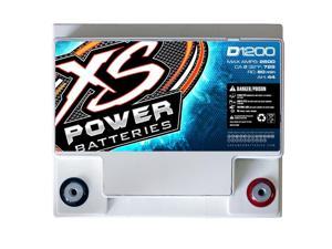 XS Power D Series 12V AGM 3000W 2600A AGM Car Battery with Terminal Bolt D1200