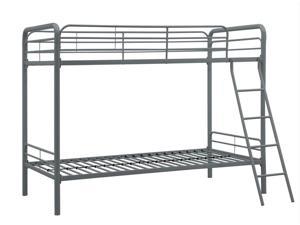 Dorel Twin-Over-Twin Metal Bunk Bed Frame
