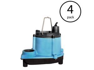 Little Giant 6 Series 1/3 HP Integral Diaphragm Submersible Sump Pump (4 Pack) Little Giant 6 Series 1/3 HP Integral Diaphragm Submersible Sump Pump (4 Pack)