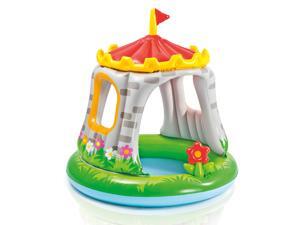 Intex 57122EP 4ft x 48in Inflatable Royal Castle Baby Pool for Kids Age 1-3 Intex 57122EP 4ft x 48in Inflatable Royal Castle Baby Pool for Kids Age 1-3