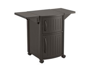 Suncast DCP2000 Portable Outdoor Patio Prep Serving Station Table and Cabinet Suncast DCP2000 Portable Outdoor Patio Prep Serving Station Table and Cabinet