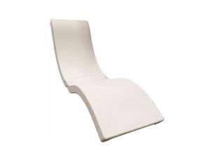 SwimWays Portable Terra Sol Sonoma Chaise Poolside and Floating Lounge, White SwimWays Portable Terra Sol Sonoma Chaise Poolside and Floating Lounge, White