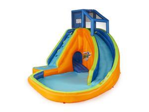 Banzai Sidewinder Falls Inflatable Kiddie Pool with Slides & Cannons (For Parts) Banzai Sidewinder Falls Inflatable Kiddie Pool with Slides & Cannons (For Parts)