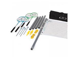 EastPoint Sports 1-1-41620-DS Deluxe Aluminum Outdoor Badminton Yard Game Set