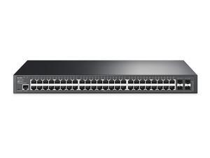 TP-Link 48 Port Gigabit Switch | L2 Managed w/ Console Port | 4 SFP Slots | Limited Lifetime Protection | Support L2/L3/L4 QoS, IGMP and LAG | IPv6 and Static Routing (T2600G-52TS)) TP-Link 48 Port Gigabit Switch | L2 Managed w/ Console Port | 4 SFP Slots | Limited Lifetime Protection | Support L2/L3/L4 QoS, IGMP and LAG | IPv6 and Static Routing (T2600G-52TS))