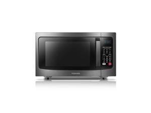 Toshiba Smart Sensor LED Light 1.5 Ft Stainless Convection Microwave Oven, Black Toshiba Smart Sensor LED Light 1.5 Ft Stainless Convection Microwave Oven, Black