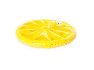 Swimline 60-Inch Inflatable Heavy-Duty Swimming Pool Lemon Slice Float | 9054 Swimline 60-Inch Inflatable Heavy-Duty Swimming Pool Lemon Slice Float | 9054