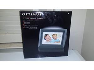 optimus 7 inch digital photo frame, display a single photo or a sideshow, reads xd, sd, mmc, and ms cards. optimus 7 inch digital photo frame, display a single photo or a sideshow, reads xd, sd, mmc, and ms cards.