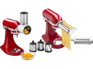 Pasta Cutter and Fresh Prep Attachment Bundle - White/Metal Pasta Cutter and Fresh Prep Attachment Bundle - White/Metal