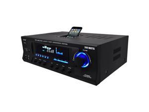 New Pyle Pt270aiu Home Theater Am Fm Receiver & Amplifier With Ipod Iphone Dock