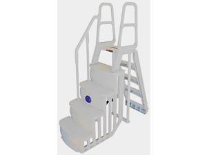 Main Access 200100T Above Ground Swimming Pool Step Ladder System w/ LED Light Main Access 200100T Above Ground Swimming Pool Step Ladder System w/ LED Light