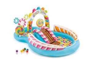 Intex Kids Inflatable Candy Zone Play Center Kids Slash Pool