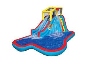 Banzai Slide N Soak Splash Park Inflatable Outdoor Kids Water Park Play Center