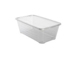 Life Story 6 Quart Stacking Storage Box Bin Clear Container with Lid, 36 Pack Life Story 6 Quart Stacking Storage Box Bin Clear Container with Lid, 36 Pack