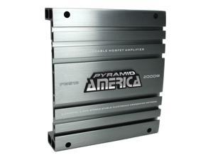 Pyramid PB918 2000W 2 Channel Car Audio Amplifier Power Amp Bridgeable MOSFET